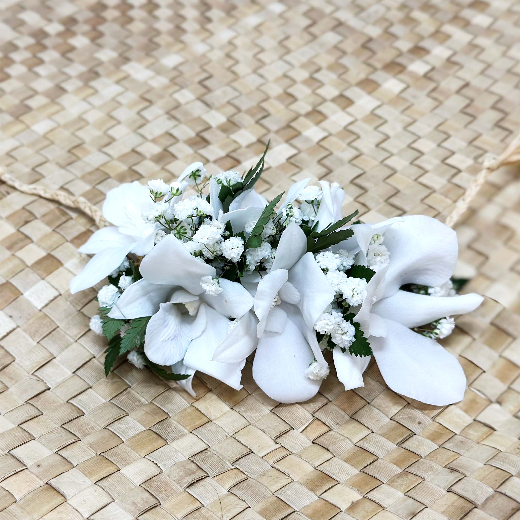 Handcrafted Orchid Corsage - Leilanis Leis