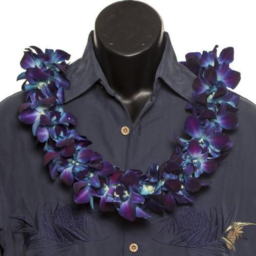Solid Color Double Orchid Lei 3-Pack - Package Deal - Leilanis Leis