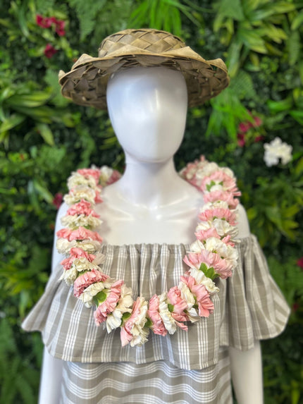 Standard Carnation, 2 color - Double Lei - Leilanis Leis