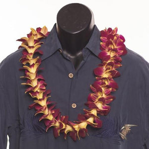 Single Orchid Lei (Made to Order) - Single Lei - Leilanis Leis