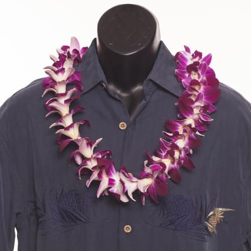 Single Orchid Lei (Made to Order) - Single Lei - Leilanis Leis