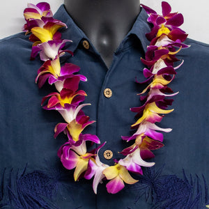 Single Orchid / Orchid Lei (Made to Order) - Single Lei - Leilanis Leis