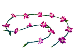 Ti Lei with Orchids, Open Ended 60